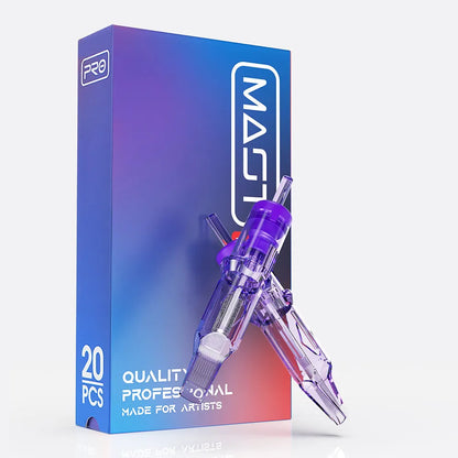 Mast Pro Tattoo Cartridges Needles 0.25MM/0.30MM/0.35MM Round Shader- Box of 20