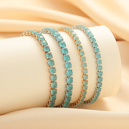 Minimalist Exquisite Versatile And Subtly Luxurious Haze-green Bracelet