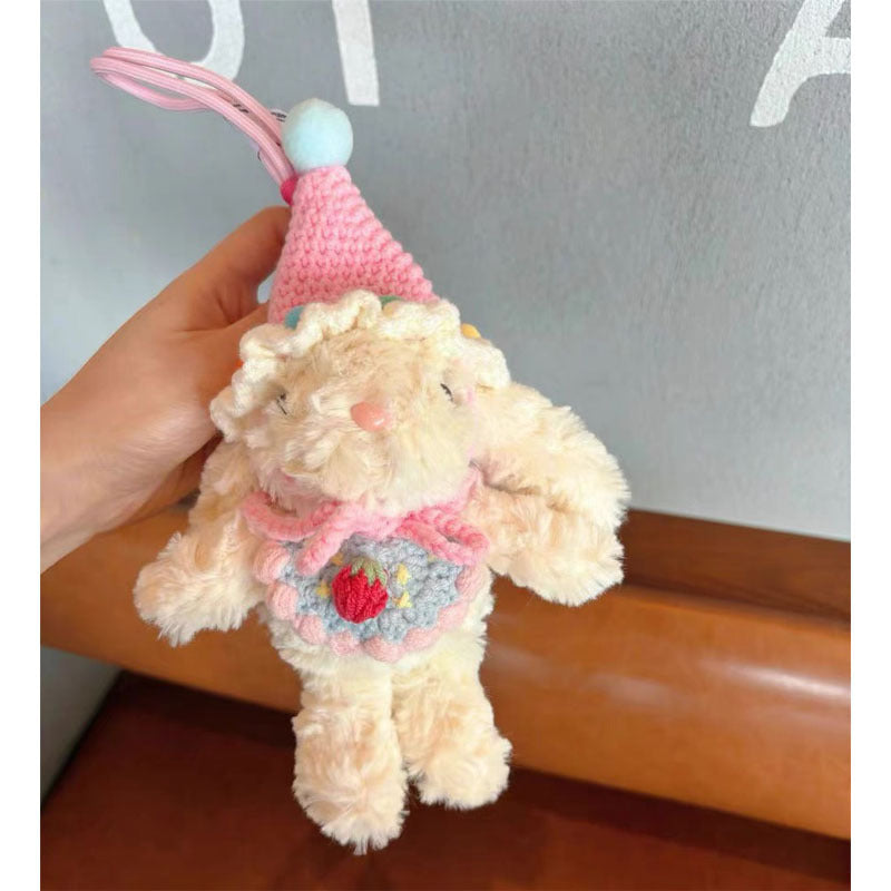 Plush Key Chain Cute Rabbit Doll Cartoon Pendant