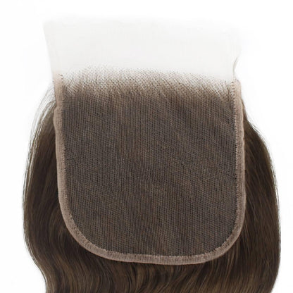 Medium Brown Body Wave 5x5 HD Lace Human Hair Closure