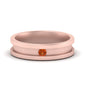 Single Stone Mens Promise Ring