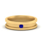 Single Stone Mens Promise Ring