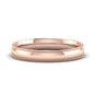 Comfort Fit Wedding Band Milgrain Edge