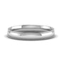 Comfort Fit Wedding Band Milgrain Edge
