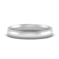 4 mm Milgrain Comfort Fit Mens Wedding Band