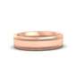 Mens Band Double Milgrain