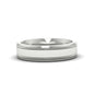 Mens Band Double Milgrain