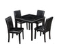 5 Piece Wooden Dining Table Set