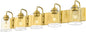 Farmhouse Glass Bathroom Vanity Light Fixture