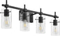 Vintage Vanity Lights with Glass Shade