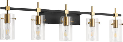 Vintage Vanity Lights with Glass Shade