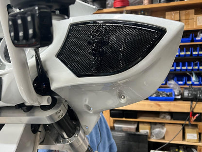 Webbed skull inner Victory grills