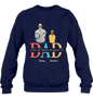 Personalized Dad Shirt/Hoodie - Up to 4 Children - Father's Day Gift Idea - Dad I Love You