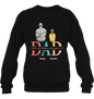 Personalized Dad Shirt/Hoodie - Up to 4 Children - Father's Day Gift Idea - Dad I Love You