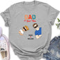 Personalized Dad Shirt/Hoodie - Up to 2 Children & 2 Pets - Father's Day Gift Idea - Dad We Love You