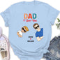 Personalized Dad Shirt/Hoodie - Up to 2 Children & 2 Pets - Father's Day Gift Idea - Dad We Love You