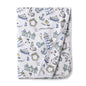 Seashore Stroller Blanket – Soft Bamboo Baby Blanket