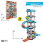 Track Toys Children's Large Ejection Parking Lot Plastic Toys