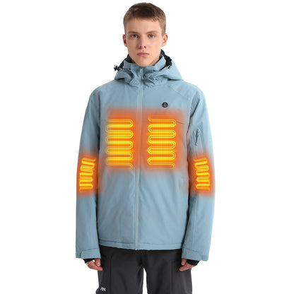ANTARCTICA GEAR Heated Jacket, Ski Jacket Coat For Women Winter Coat