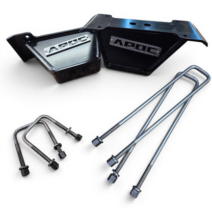 1988–1998 Chevrolet / GMC C1500 K1500 Rear Lift Blocks – 4", 5", 6", 7", 8" Compound Taper Anti-Wrap