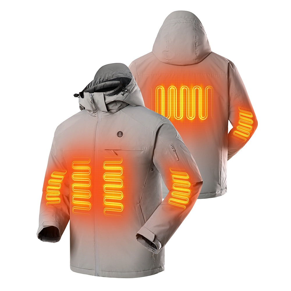 ANTARCTICA GEAR Heated Jacket, Ski Jacket Coat Men/Women Winter Coat