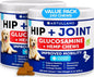 Hemp Hip and Joint Supplement for Dogs   Glucosamine for Dogs Joint Pain Relief   MSM   Mobility Support   Hemp Chews with Chondroitin   Canine Cartilage Health   240 Chewable Soft Treats (2 Pack)