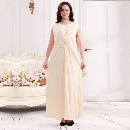 Women's Fashion Undershirt Bottoming Short-sleeved Dresses