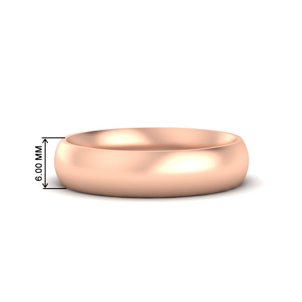 Minimalist Mens Wedding Band