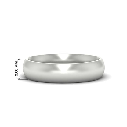 Minimalist Mens Wedding Band