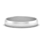 Wedding Band Beveled Edge Matte