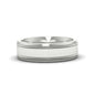 Mens Band Double Milgrain