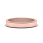 Flat Milgrain Mens Wedding Band