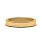Flat Milgrain Mens Wedding Band