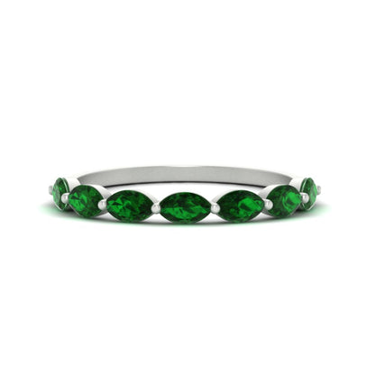 7 Stone Marquise East West 1 Carat Band