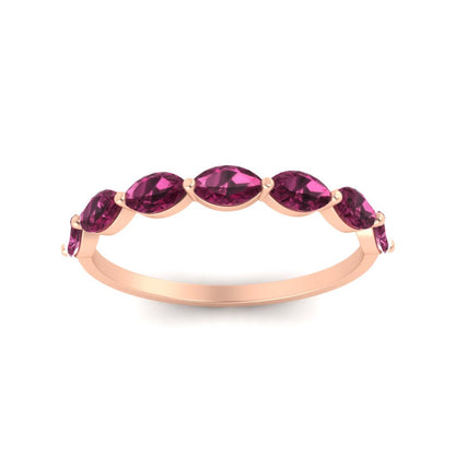 7 Stone Marquise East West 1 Carat Band