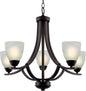 Contemporary 5-Light Large Chandelier