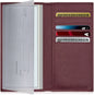 Genuine Leather Checkbook Cover – Card Slots, RFID Blocking