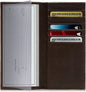 Genuine Leather Checkbook Cover – Card Slots, RFID Blocking