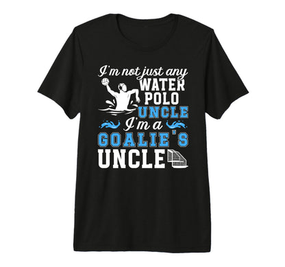 Mens Im Water Polo Goalie Uncle Water T-Shirt - Graphic Print Men Women