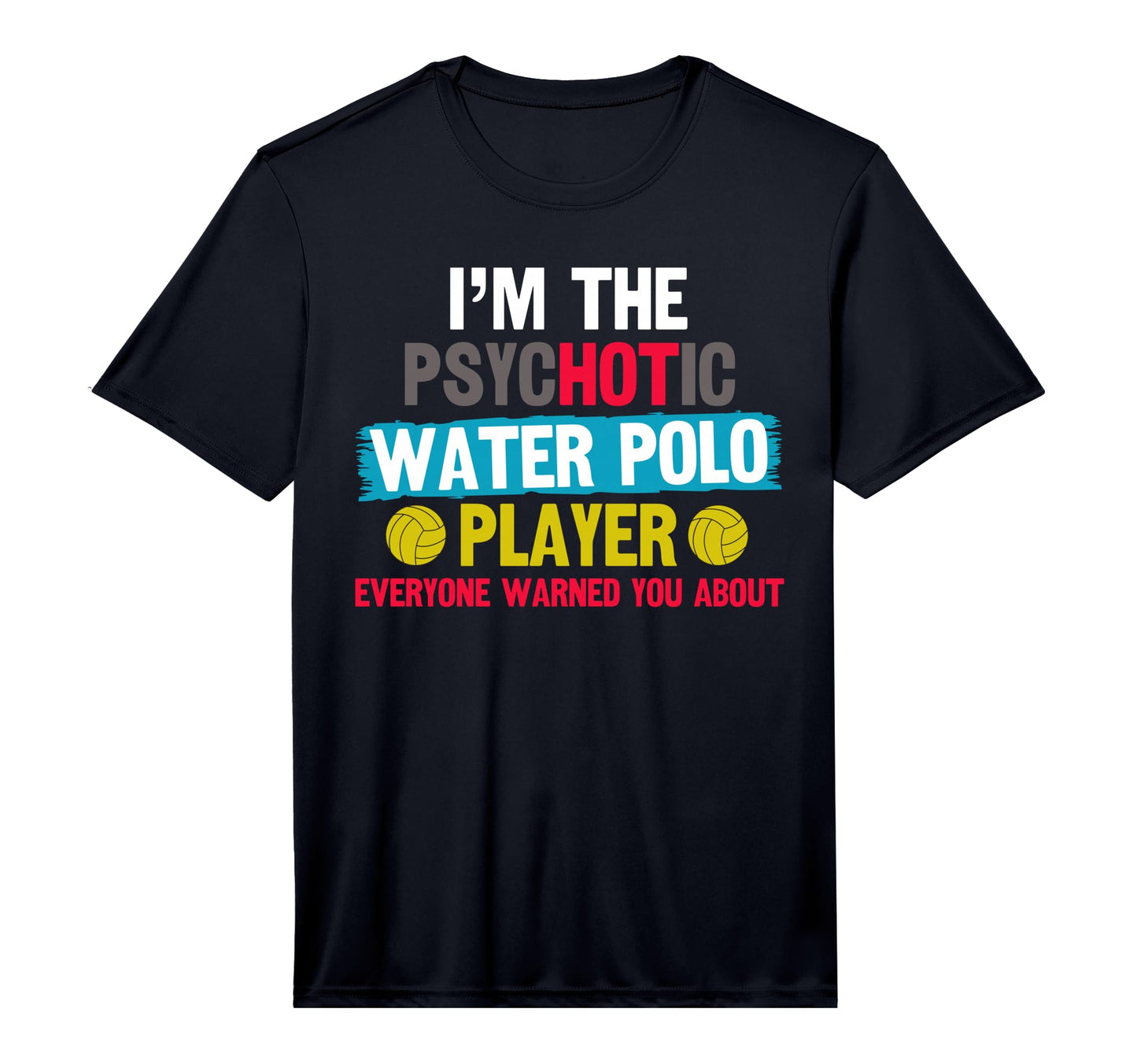 Mens Water Polo Player Team Sport T-Shirt - Aesthetic Graphic Men Women