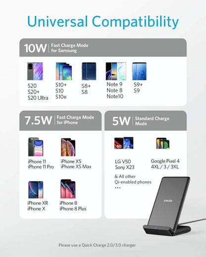 Anker <b>313</b> Wireless Charger (Stand)