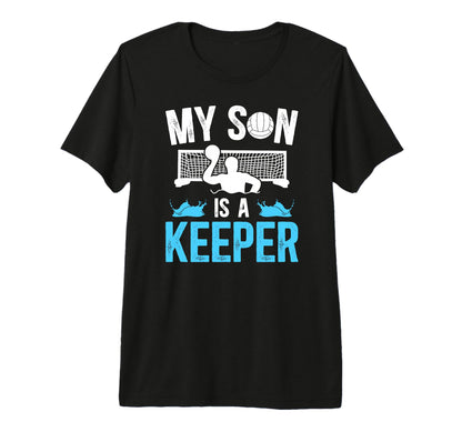 Mens Proud Water Polo Goalie Dad Water T-Shirt - Streetwear Style Unisex