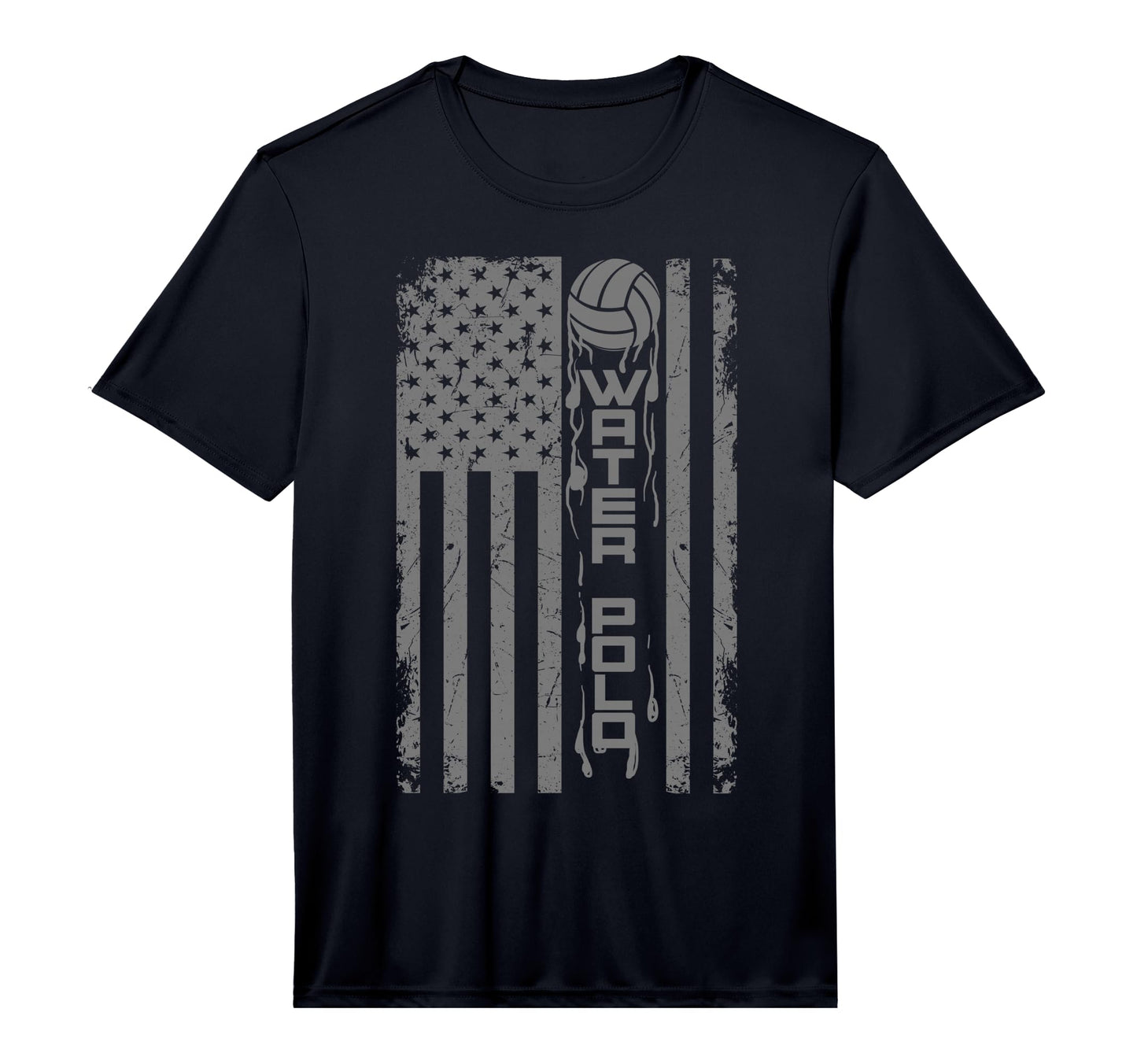 Mens Water Polo Team Aquatic Sport T-Shirt - Streetwear Style for Adults