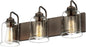 Farmhouse Glass Bathroom Vanity Light Fixture