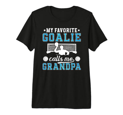 Mens Proud Water Polo Goalie Grandpa T-Shirt - Novelty Apparel Men Women