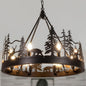 Black Forest Wagon Wheel Chandelier