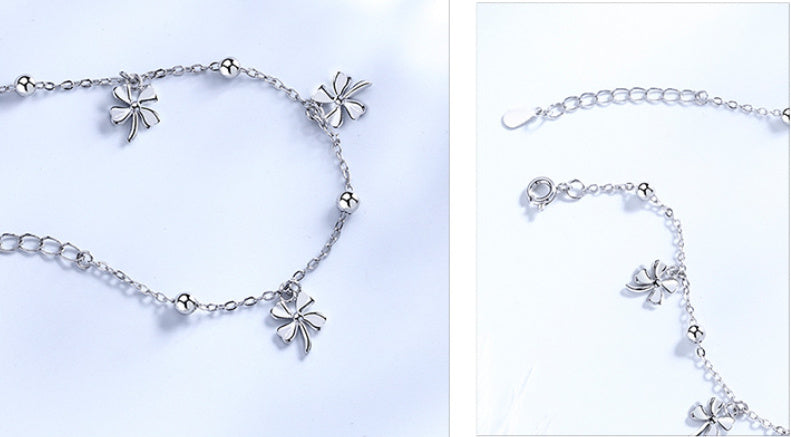 All-match Clover Beads Anklet For Women