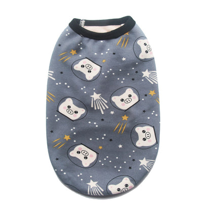 Pet Clothes Autumn And Winter Clothes Plush Vest Small Medium And Large