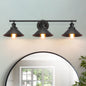 2-3 Matte Black Wall Sconce