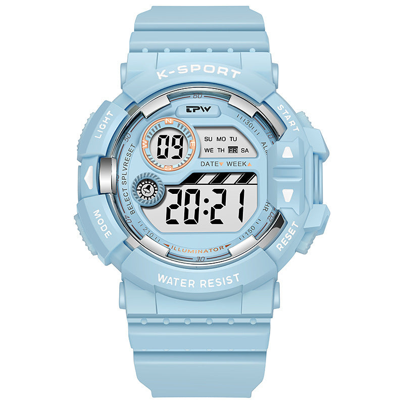 Luminous Multifunctional Student Sports Waterproof Children's Electronic Watch